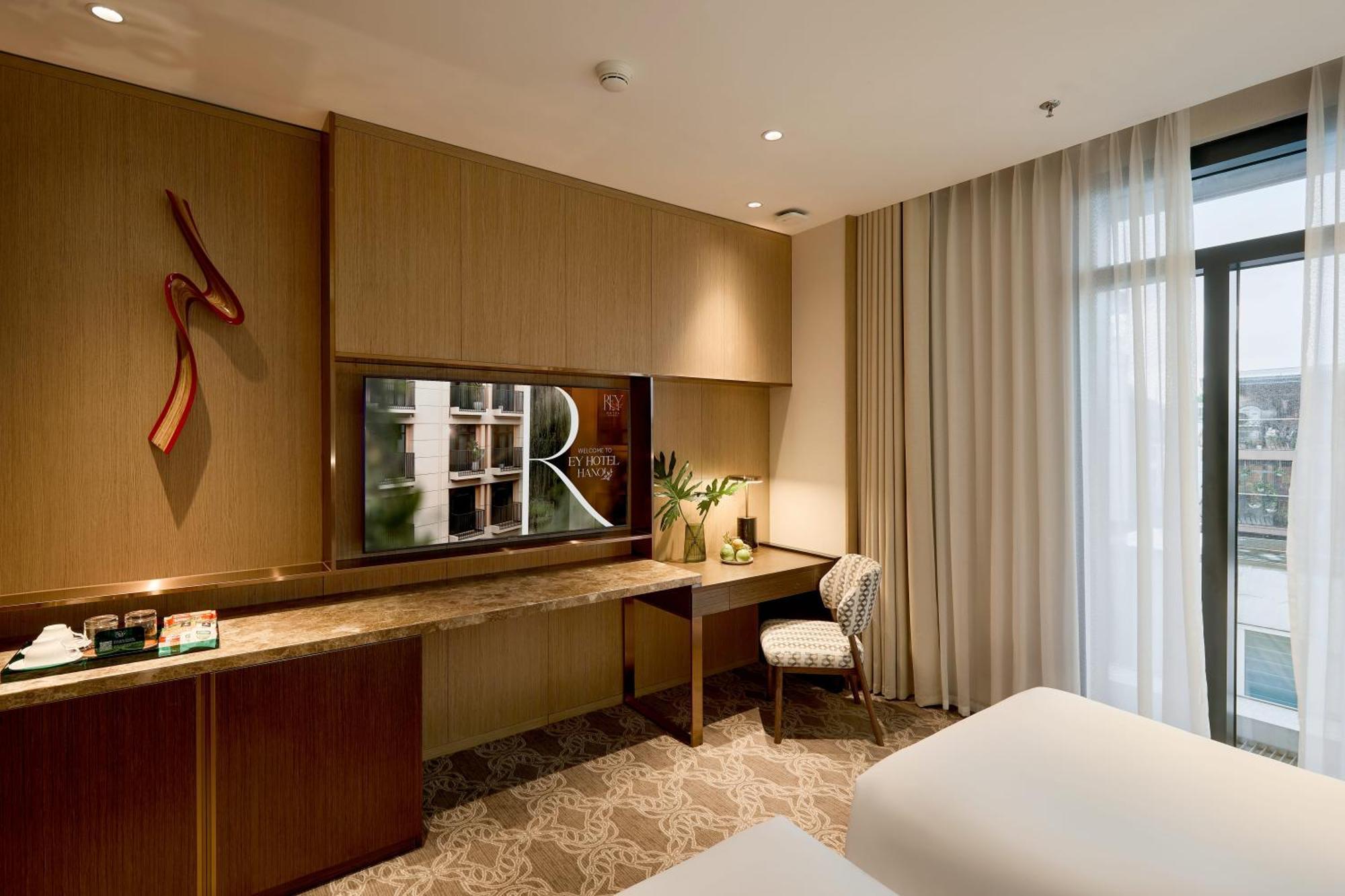 Rey Hotel Hanoi Bagian luar foto